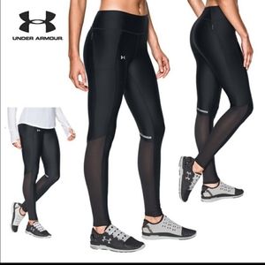 Under Armour UA Fly-By Black Leggings XL